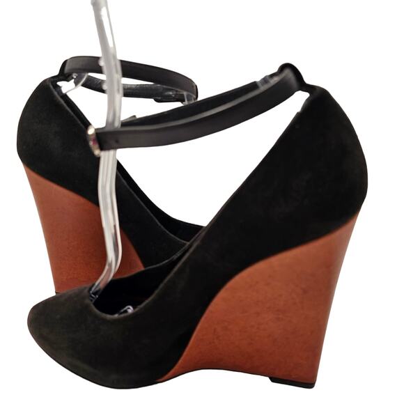 Celine Black and Brown Wedges - Picture 4 of 13